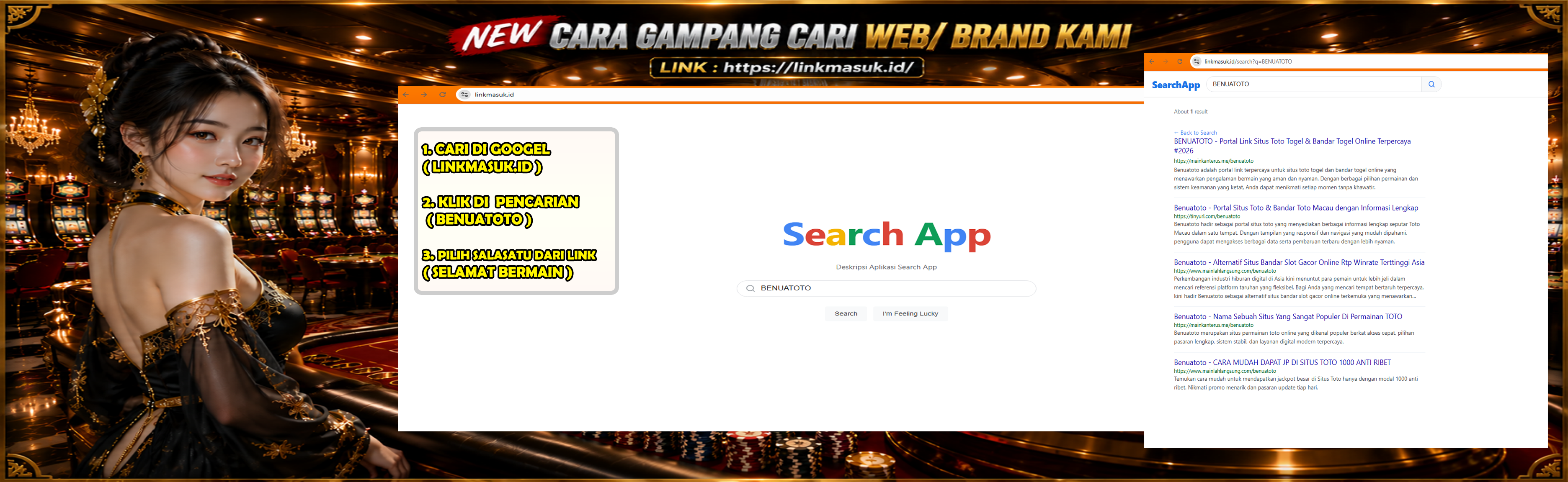 NEW CARA GAMPANG CARI WEB/ BRAND KAMI